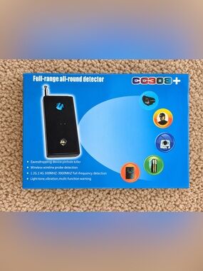 GC-308+ Full Range RF Bug Detector Anti-Spy Hidden Camera Signal Detector